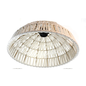 Osasy 3 Pack Boho lamp Shades Chandeliers Light Shades,Coastal Cage Dome Rattan Hanging Light Shade, Ceiling Light Covers Replacement,Bohemian lampshades