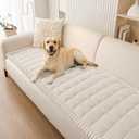 Smiry Couch Cover for Dogs, Non Slip Washable Sofa Protector for Pets
Soft Furniture Cover for Leather & Fabric Couches, Cozy Protect Against Fur, Dirt & Messes, Pet Friendly, 27.6"x88"