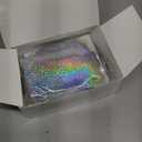 Gueevin 216 Pcs Bulletin Board Letters for Classroom 4" Numbers Alphabet Poster Board Cutouts Letters Punctuation with Adhesive Dots for Bulletin Display School Decoration (Holographic)