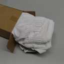 Biscaynebay Wrap Around Bed Skirts for Queen Beds 15" Drop, White Adjustable Elastic Dust Ruffles Easy Fit Wrinkle & Fade Resistant Silky Luxurious Fabric Machine Washable