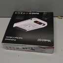 Nail Dust Collector Vacuum for Nail Techs  Powerful Suction, Quiet 3-Speed Fan, Reusable HEPA Filter, One-Knob Control, Compact Portable for Gel/Acrylic Nails, Salon & Home