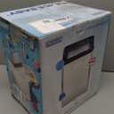 Iceman Pebble Ice Machine, Countertop Nugget Ice Maker Produces Chewable Pellet Ice in 20 Minutes, Makes 33lbs/Day, with One-Touch Cleaning Function and Ice Scoop/Basket Included  Stainless Steel