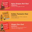 Stash Tea Chai Tea Variety Pack Sampler Assortment - Caffeinated, Non-GMO Project Verified Premium Tea with No Artificial Ingredients, 18-20 Count (Pack of 6) (EXP 10/04/28)