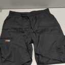 Comdecevis Men's Casual Cargo Pants Workout Joggers Stretch Sweatpants Hiking Drawstring Tactical Pants with Multi Pockets Large