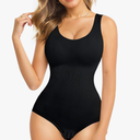 Nebility Womens' Waist Trainer Seamless Round Neck Tummy Control Shapewear Bodysuit XL/2XL