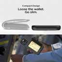 for iPhone 13 Pro Max Case with Card Holder,Credit Card Slot Protective Wallet Case - Grey