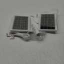 Solar Panel for Ring Camera, 2 Pack solar panels for Ring Security Camera, 5W Solar Panel with 10FT/3M Long Cable Dustproof Waterproof, Solar Charger Compatible with Spotlight & Stick Up Outdoor Cam