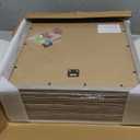 eletecpro 12x12 Picture Frames Set of 9 with Mat for 8x8 Photos or without Mat for 12x12, Square Gallery Wall Decor Collage for Picture Display, Grey Frame Set for Wall Hanging