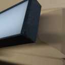 Ralbay 24in Dimmable Black Vanity Light with Remote Control Color Temperature Adjustable 20W Modern LED Bathroom Lighting Fixture