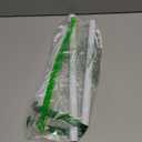 White Tension Curtain Rod for Windows 28 to 48 inch, Adjustable Expandable Pressure Spring Curtain Rod No Drilling, 7/8" Curtain Rod for Bedroom Doorway Closet Door