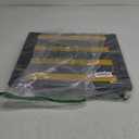 Adjustable Height Aluminum RV Step, Stable Foldable Platform Step Stool, Supports Up to 1,000 lb, Non-Slip Rubber Feet and Platform Mat, Easy to Carry (Black)