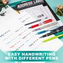 Address Labels 1x2-5/8 Stikcer Paper 30-UP 250 Sheets for Laser/Inkjet Printer Matte 7500 White Blank Printable Labels on 8.5x11 Inch for Mailing, Shipping, and Organizing