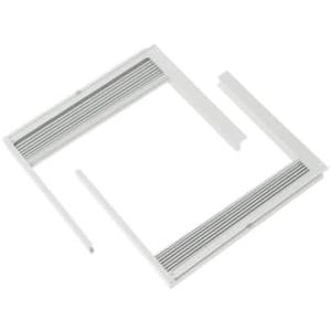 GE Room Air Conditioner Part Number WJ01X10353 CURTAIN ASM White