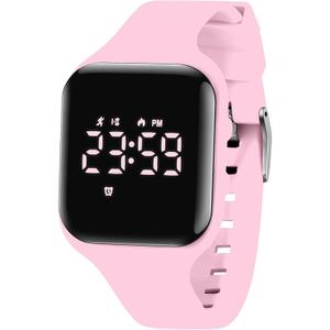 Kids Watches for Girls Boys Digital Sport Watch with Step Counter Pedometer Vibration Alarm Clock, No App Waterproof Fitness Tracker Kids Watch Boys Girls Teens Students Ages 5-16