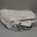 Cotton Rope Laundry Basket Hamper for Clothes Decorative Woven Storage Basket for Living Room Bedroom Boho Tall Rope Baskets for Blanket Toys Baby Nursery Hamper Bin Large white (Regular)