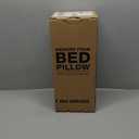 Vibe Smart Edge Multi-Position Gel Infused Memory Foam Pillow, Standard, White