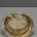 SOUJOY 3 Pack Metal Gold Cake Stand, 12/10/8 Inch Round Cupcake Stands, Dessert Table Display Set for Wedding, Party, Birthday, Event, Anniversary, Celebration, Table Decoration