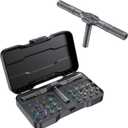 24 in 1 Magnetic Screwdriver Set, DIY Ratchet Mini Removable Self-Assembly Precision Screwdriver Tool Kit, Magnetic DIY Precision Tool Kit with Variety Head Styles for PC/Mobile/Watch/Bicycle