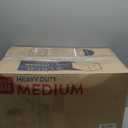 Sweetcrispy Small Office Desk Chair - Armless PU Leather with Comfy Lumbar Support, Height Adjustable Rolling Swivel Task for No Arms, for Adult, Student, Bedroom, Home, Vanity, Beige White