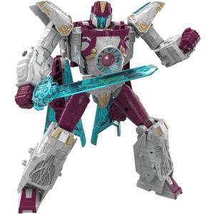 Transformers Legacy United Voyager Class Cybertron Universe Vector Prime, 7-inch Converting Action Figure, 8+