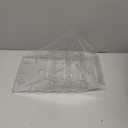 Crtiin 2 Pack 4 Tier Acrylic Brochure Holder Display Stand 6 x 9 Inch, Pamphlet Organizer Flyer Literature Clear Plastic Wall Mount Countertop for Classroom Booklets Magazines Office Home