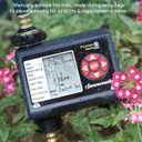 DEWENWILS Sprinkler Timer 2 Zone, Water Timer for Garden Hose, Programmable Hose Timer Faucet Watering with Automatic/Rain Delay/Manual Mode, Outdoor Irrigation Controller for Lawn, Yard
