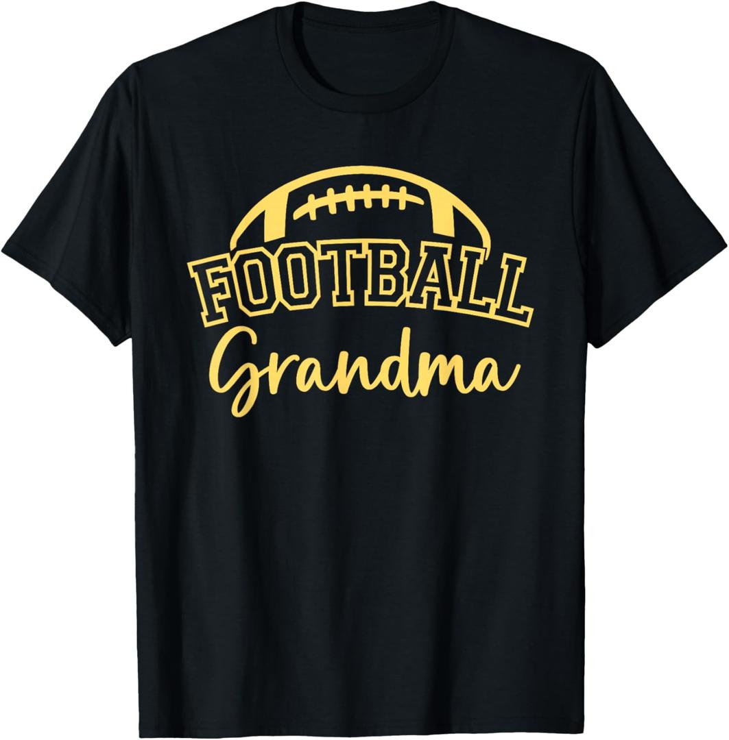 Football Grandma Matching Family Football T-Shirt. 4XLT Size