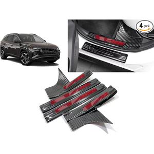 Fit for Hyundai Tucson 2026 2025 2023 Door Sill Protector Trim Plates Stainless Steels Accesories