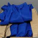 Ice Fabrics Cotton Polyester Broadcloth Fabric by The Yard - 60" Wide Soft & Breathable Broadcloth Fabric for Sewing - Perfect for Apparel, Bedding, Curtains and More - Royal Blue - 2 Yards