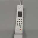 Brick Cell Phone Ornament, Retro Model 80s 90s Vintage Ornament Cellular Simulation Photographic Props Stylized Ornaments, Home Living Room Decor Desktop Decoration Unique Gift Kids(White)