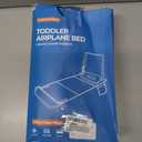 Toddler Airplane Bed, Portable Airplane Seat Extender Travel Bed for Kids, Soft Baby Plane Travel Essentials for Flying, Toddlers Long Flight Must Haves Footrest (31in*19in)