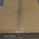 Nintiue Upgraded Modern Arc Dimmable Tall Standing Floor Lamp with Linen Shade, 1200 Lumens LED Bulb Included, for Living & Reading Room, Bedroom, Office & Nursery, Brown