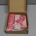 Lineshading 4 Pcs Breast Cancer Awareness Table Decor Pink Ribbon Wooden Sign Breast Cancer Tiered Tray Decor Decorative Pink Ribbon Blocks Sign Gifts for Home Kitchen Party Decoration