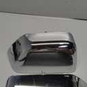 ACLONG Chrome Tow Mirror Cover Caps Left & Right Rearview Side Mirror Covers Compatible with Ford F250 F350 F450 Super Duty 2017-2024 Replaces HC3Z-17D743-AA-1 Pair