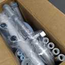 Medical king Walkers for Seniors Aluminum Lightweight Walker with Wheels, Adjustable Width and Height, Folding Walker for Elderly, Handicapped, Disabled 2 Wheels in Front