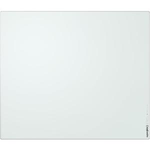 Pulsar Gaming Gears Superglide Pad v3 Type-S – Alumino-Silicate Glass Gaming Mouse Pad, Soft R-Edge, Anti-Slip Silicone Base 490mmx420mm (XL, White)
