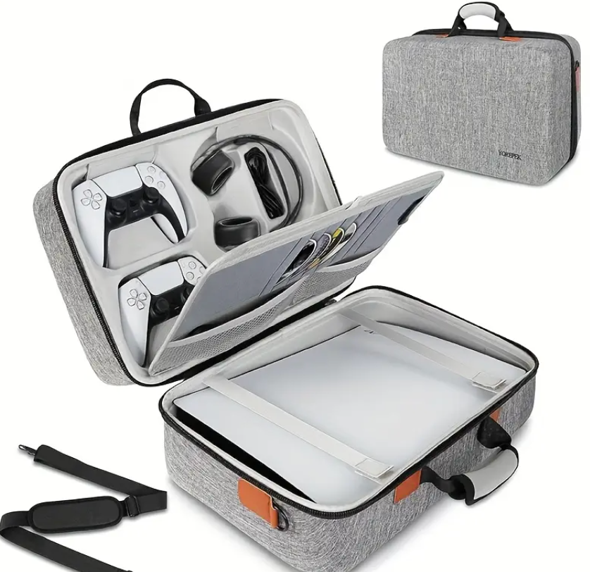 Bag for Carrying, Hard Shell Case for PS5, Travel Bag Suitable for The Playstation 5 Console And Controller, Protective Storage for * Edition, Compatible with Playstation 5