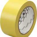 3M 764 Vinyl Tape 5.0 Mil 2-inch x 36 yds Yellow 24/Case (T967764Y)