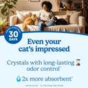 Fresh Step Clean Care Crystal Cat Litter, Lightweight with Febreze Freshness and Long-Lasting Odor Control, Low Dust, 16 lbs. (2 x 8 lb bag)