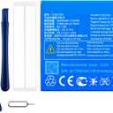 TLi017D1 Replacement Battery for TCL Flip Pro VZW-TCL-4056W Phone with Specialized Toolkit.