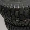 MARASTAR 21446-2PK 15x6.00-6 Tire and Wheel Assembly, Pneumatic Replacement Lawn Mower Front Tires Compatible with Craftsman Riding Lawn Mowers, 2 Pack, Easy Install Assembly