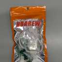 Y-Splitter for Permanent Outdoor Lights, Y-Shaped Extension Cable 1 Female to 2 Male, 3 Pin Power Cord for Dots String Light Compatible for H705A H705B H705C H706A H706B H706C