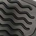 ZLR Silicone Dish Drying Mat for Kitchen Counter, Eco-Friendly Fast Dry Dish Mat, Easy Clean Multi Usage Drying Matt, Heat Resistant Trivet, 6" x 12" Extra Small, Cassava White