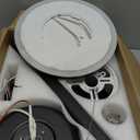 BYKISTOK Flush Mount Ceiling Fan with RGB Light  52In Black Ceiling Fan Light with Reversible Mute Motor, LED 3CCT Dimmable, Low Profile Modern Ceiling Fans for Indoor, Party, Covered Outdoor