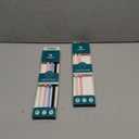 Reduce Silicone Plastic Straws, 8 Pack – Flexible Reduce Replacement Straws Fit 20-50 oz Tumbler Mugs, Cut to Size – BPA-Free and Dishwasher Safe – Ideal Plastic Straws for Kids Smoothies