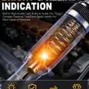 Test Light Automotive, 6V-12V-24V Circuit Tester with Light for Continuity Voltage Electrical Fuse Tester, Car Electric Tester Pen ABS Handle with Sharp Probe&Alligator Clip for Sedan, SUV, RV, Truck (Bright Tungsten Bulb)