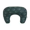 Boppy Nursing Pillow - Ergonomic Bottle & Breastfeeding Pillow with High, Firm, Large Area, Water-Repellent Cushion with Washable Cover; Baby Safety Alliance Verified - Forest Green Dinos