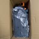 Giraffe Tools AW30 1/2MB Retractable Garden Hose Reel 1/2" x 100 ft PRO Metal Bracket, Heavy Duty, Any Length Lock Hose Reel, 100 ft, Dark Grey