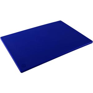 CAC China CBPH-1824BL NSF Listed BPA Free HACCP Color-Coded Cutting Board 24x18x1/2 Blue