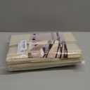 DIMJ Drawer Organizer Clothes, 12 Pack Dresser Organizer, Foldable Closet Organizers and Storage, Fabric Dresser Bins, Drawer Dividers for Nursery, Baby Clothes, Underwears, Sock (Beige)